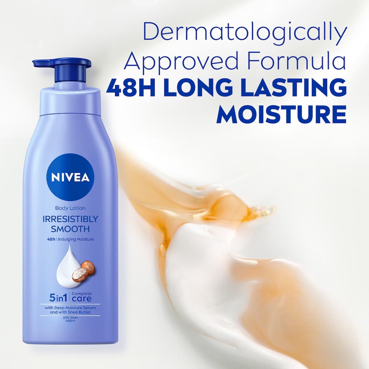 Thumbnail Nivea Irresistibly Smooth Body Lotion 400Ml