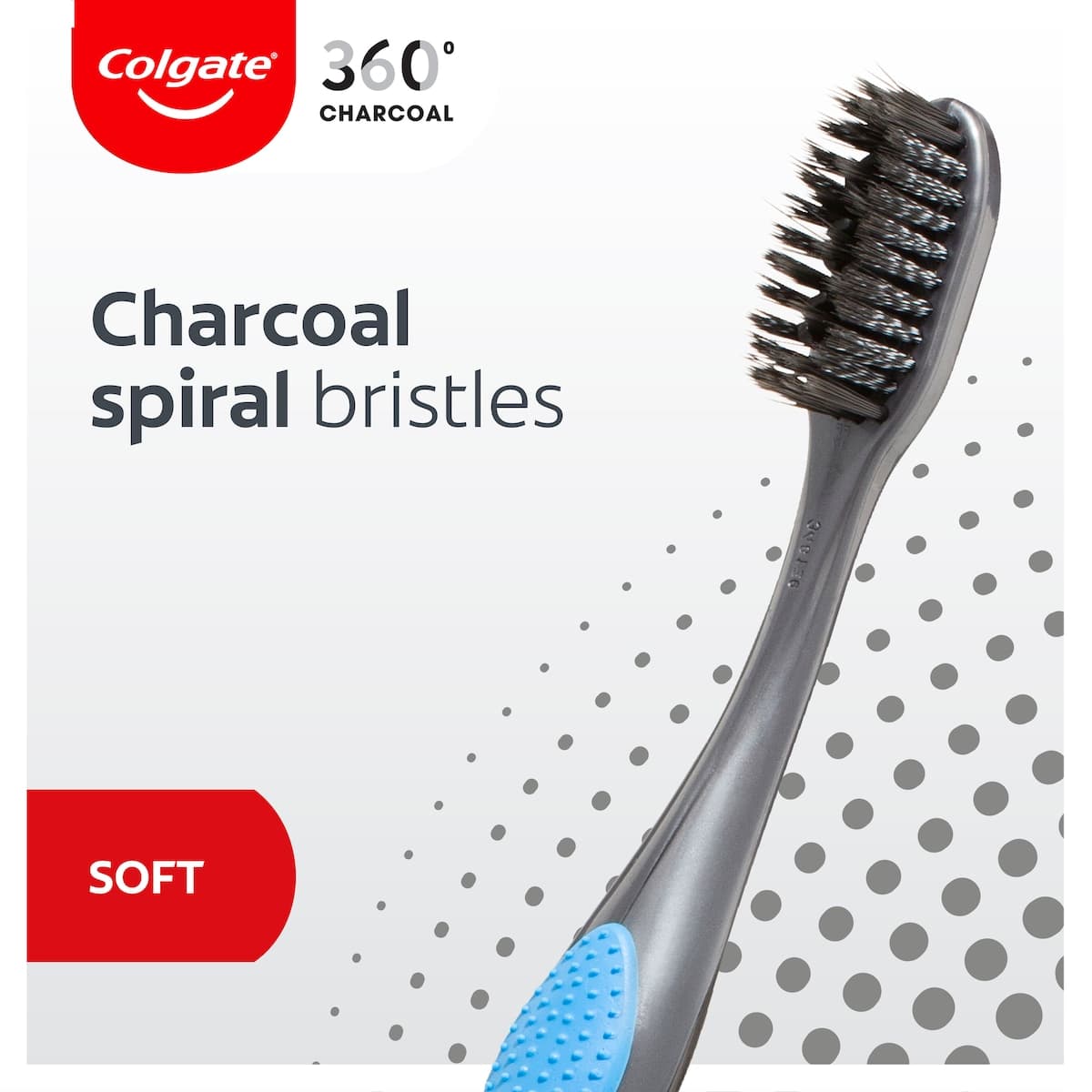 Thumbnail Colgate 360 Soft Spiral Antibacterial Toothbrush 3 Pack