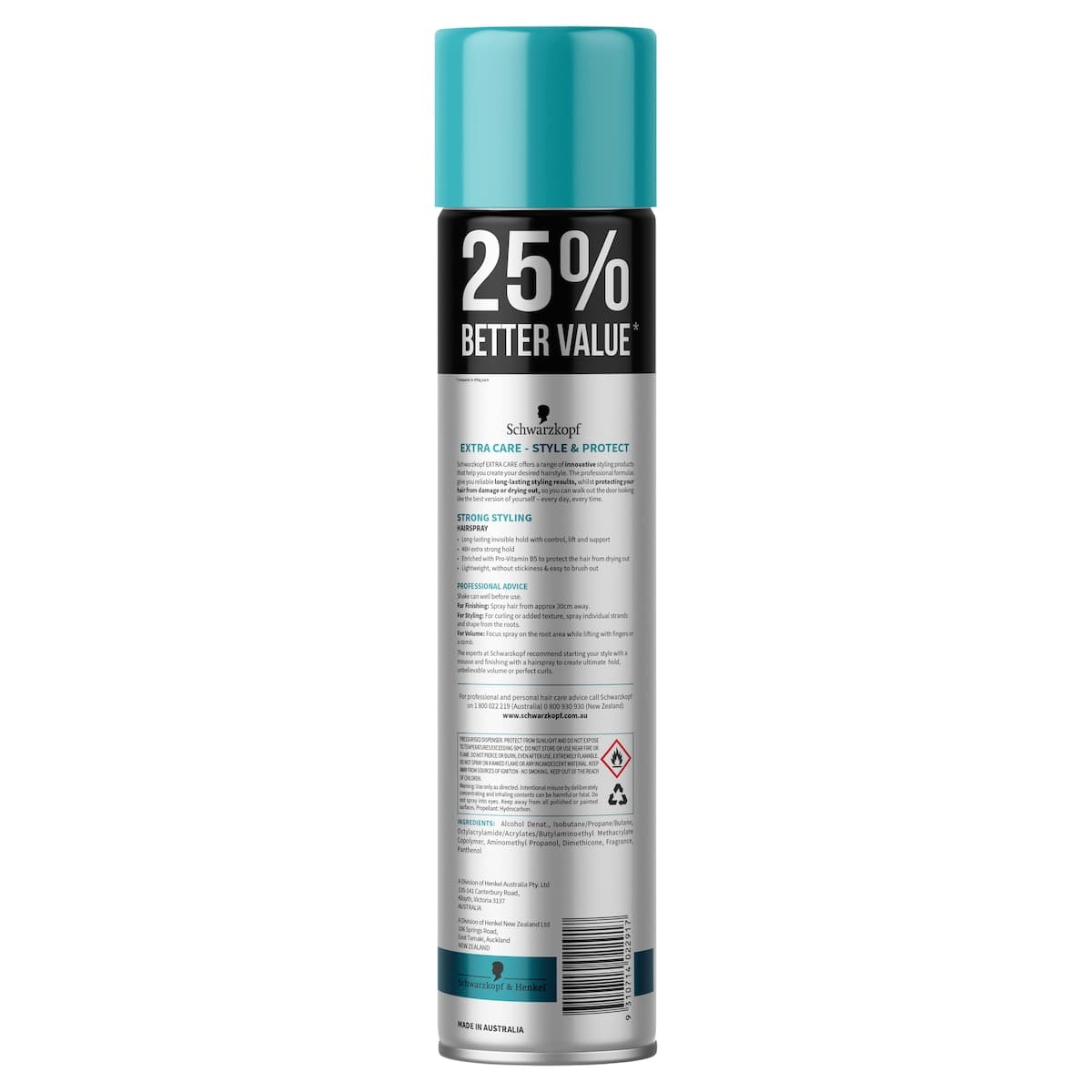 Thumbnail Schwarzkopf Extra Care Strong Styling Hairspray 500G