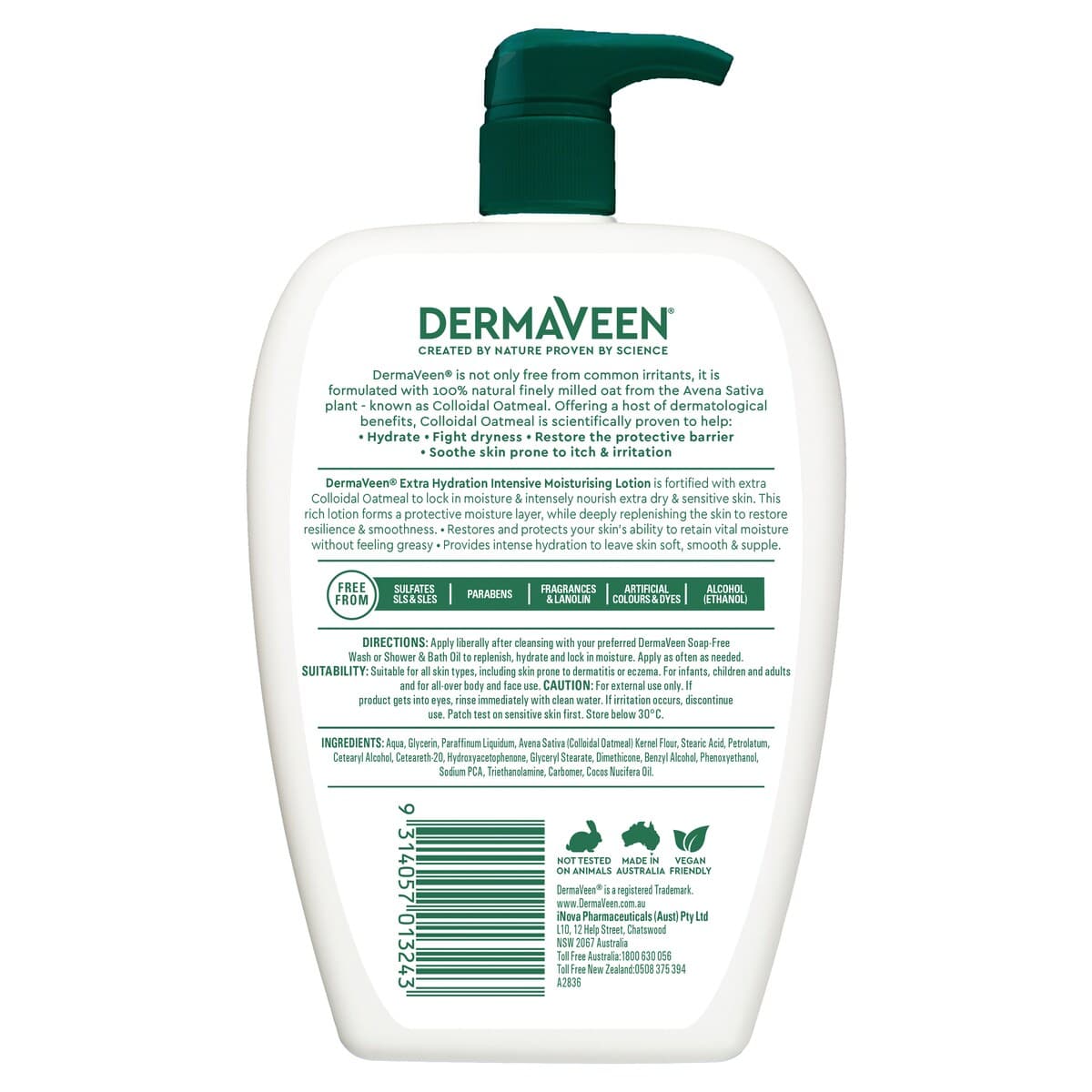 Thumbnail Dermaveen Extra Hydration Intensive Moisturising Lotion 500Ml