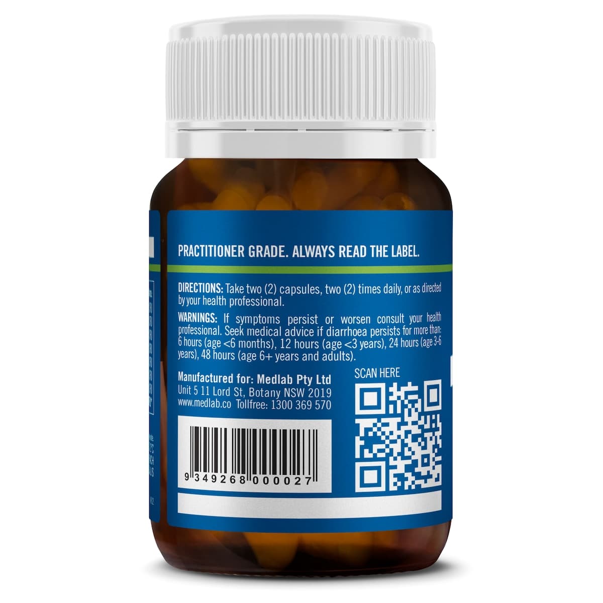 Thumbnail Medlab Multibiotic Multi-Strain Probiotic 30 Capsules