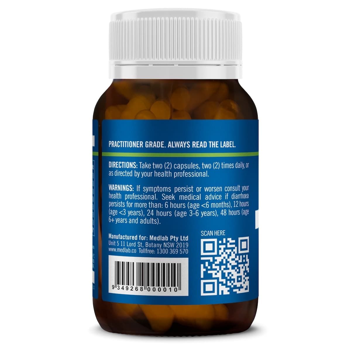 Thumbnail Medlab Multibiotic Multi-Strain Probiotic 60 Capsules