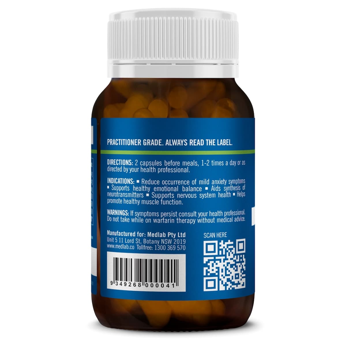 Thumbnail Medlab Nrg Biotic 60 Capsules