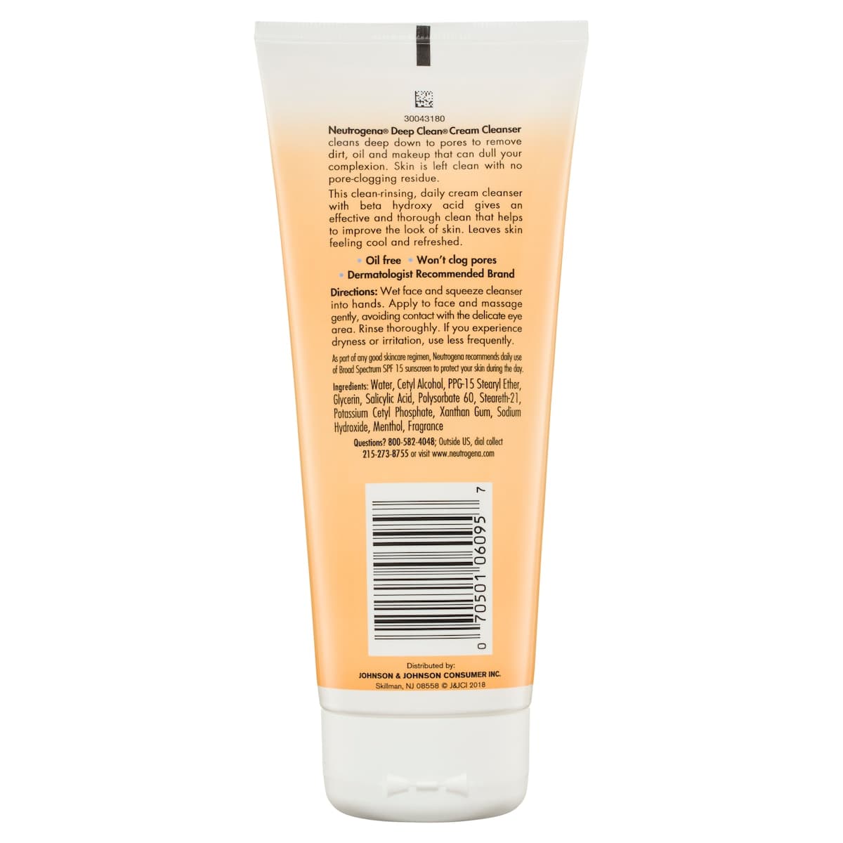 Thumbnail Neutrogena Deep Clean Cream Cleanser Oil-Free 200G