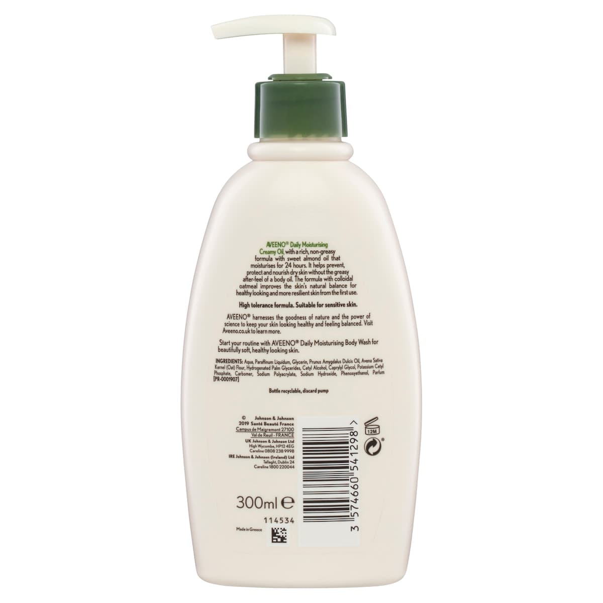 Thumbnail Aveeno Daily Moisturising Creamy Oil 300Ml