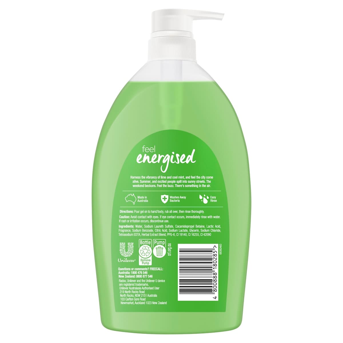 Thumbnail Radox Feel Energised Body Wash 1L