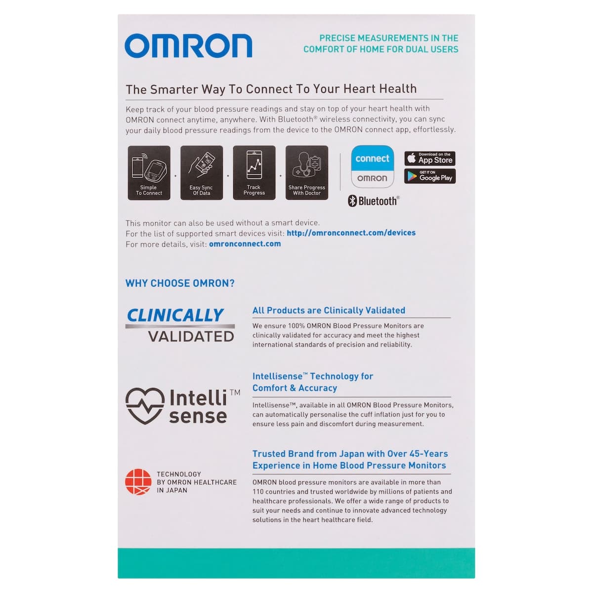 Thumbnail Omron Hem7155T Plus Dual User Blood Pressure Monitor