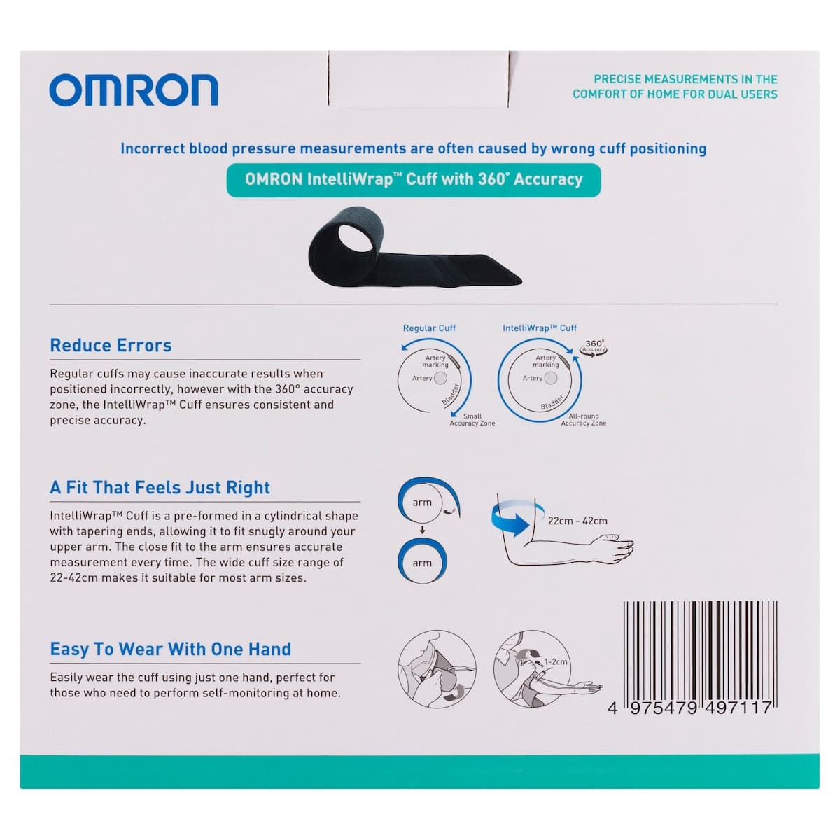 Thumbnail Omron Hem7155T Plus Dual User Blood Pressure Monitor