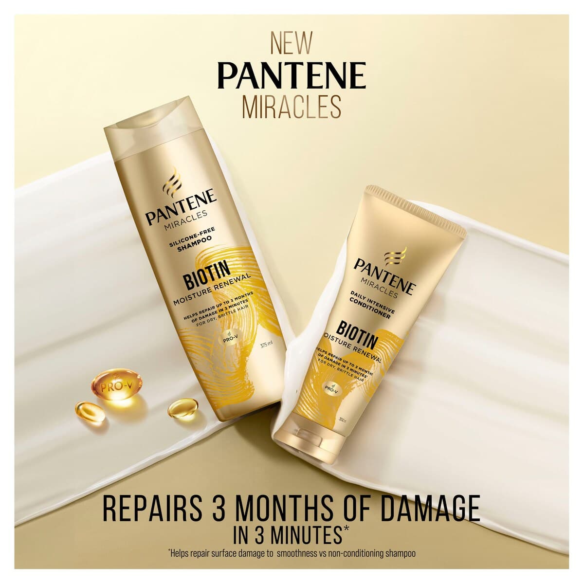 Thumbnail Pantene 3 Minute Miracle Daily Moisture Renewal Daily Treatment 180Ml