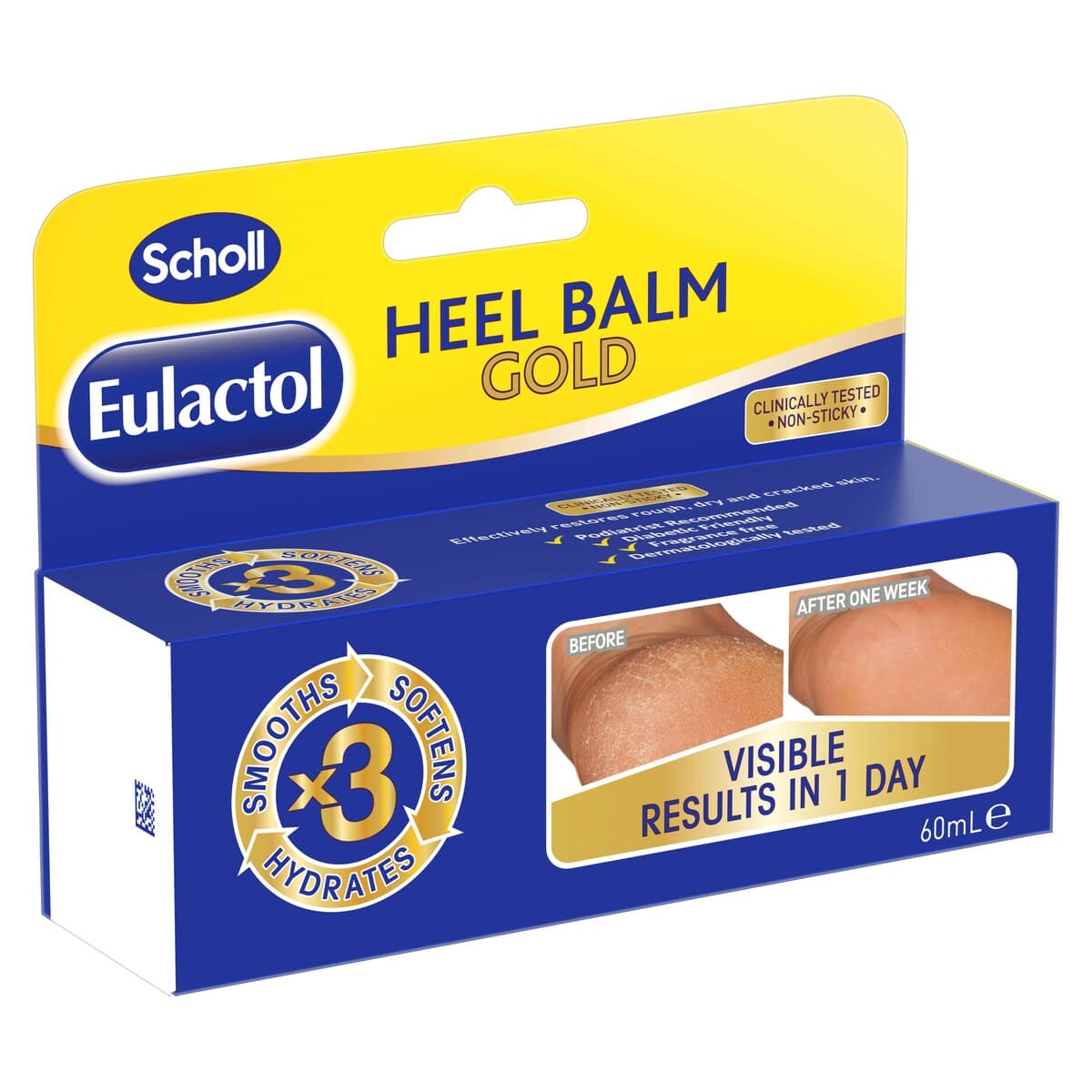 Thumbnail Scholl Eulactol Heel Balm Gold 60Ml