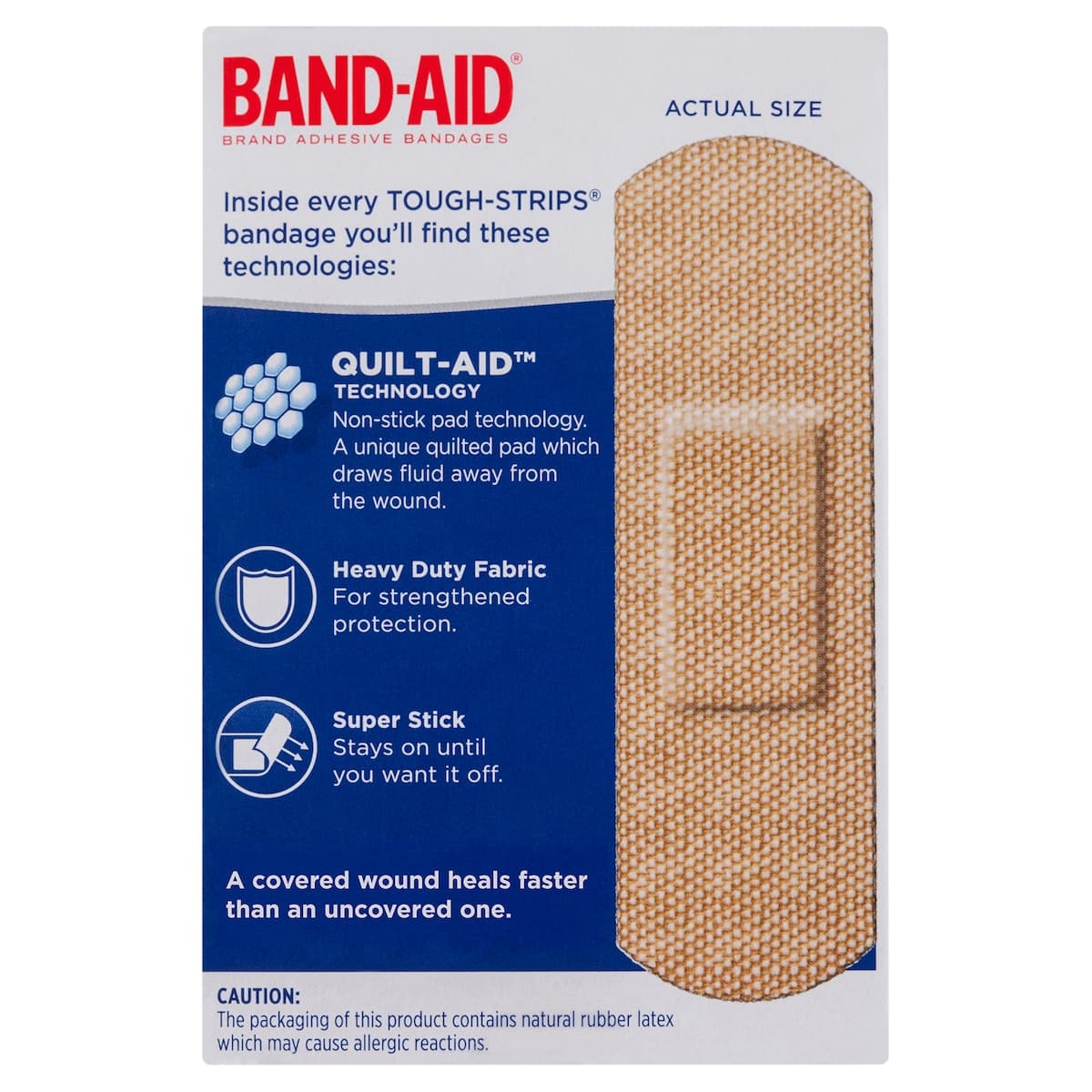 Thumbnail Band-Aid Tough Strips 20 Fabric Strips