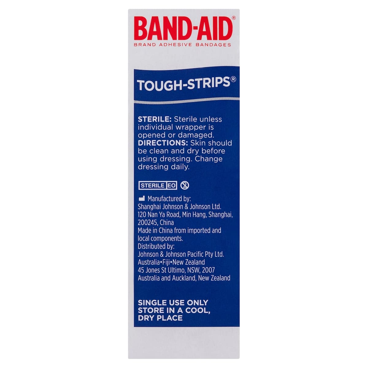 Thumbnail Band-Aid Tough Strips 20 Fabric Strips