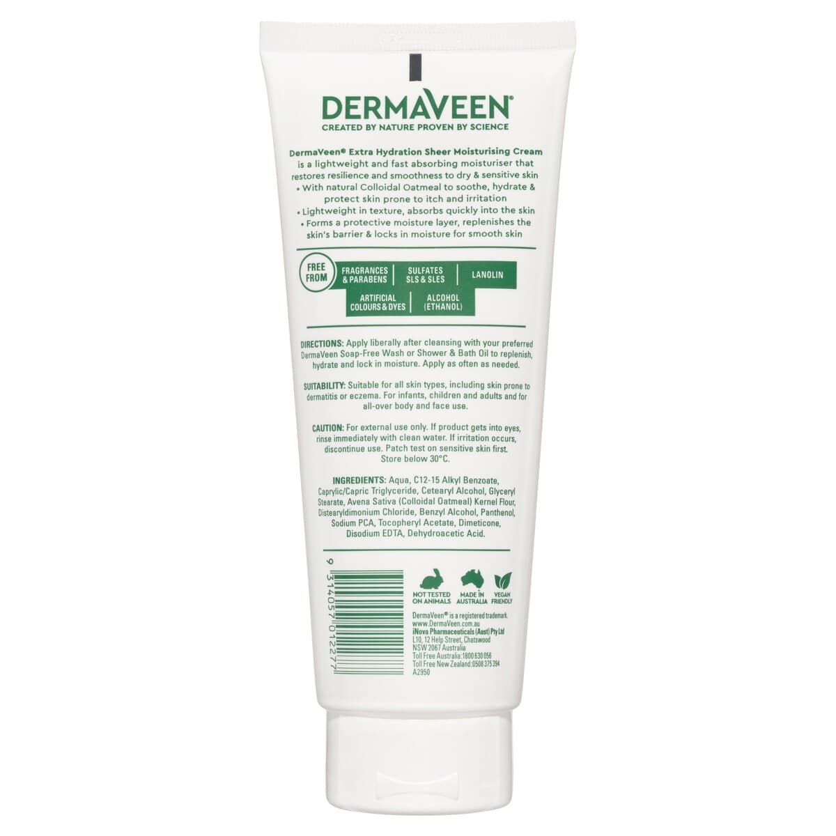 Thumbnail Dermaveen Extra Hydration Sheer Moisturising Cream 200G