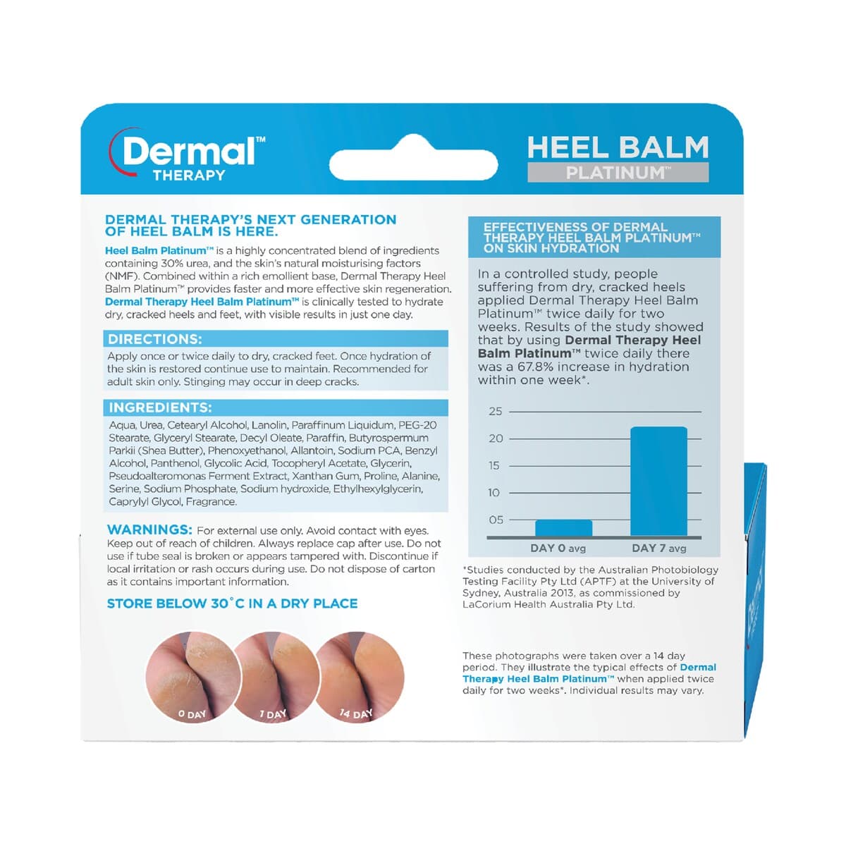 Thumbnail Dermal Therapy Heel Balm Platinum 75G