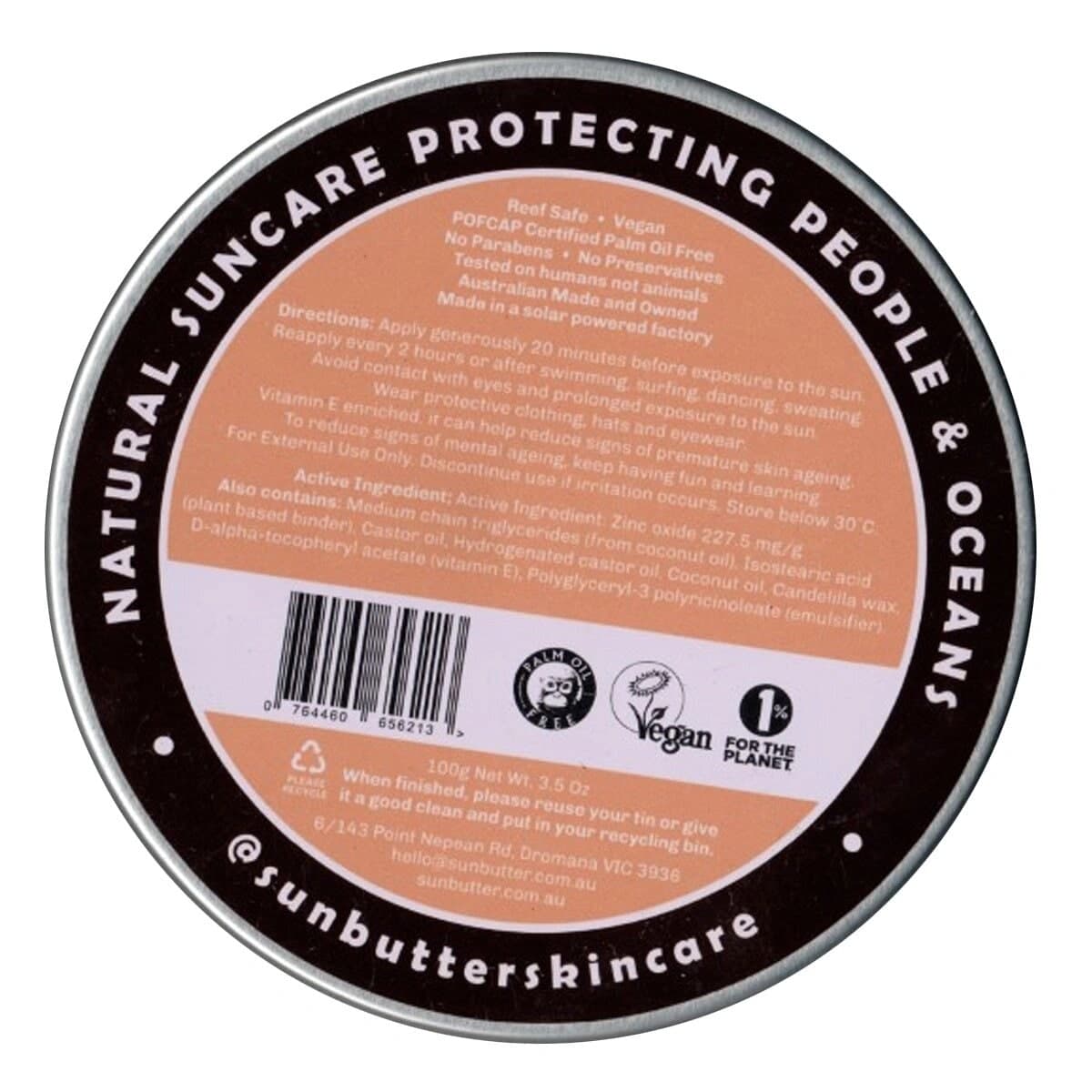 Thumbnail Sunbutter Tinted Reef Safe Face Sunscreen Spf50 100G