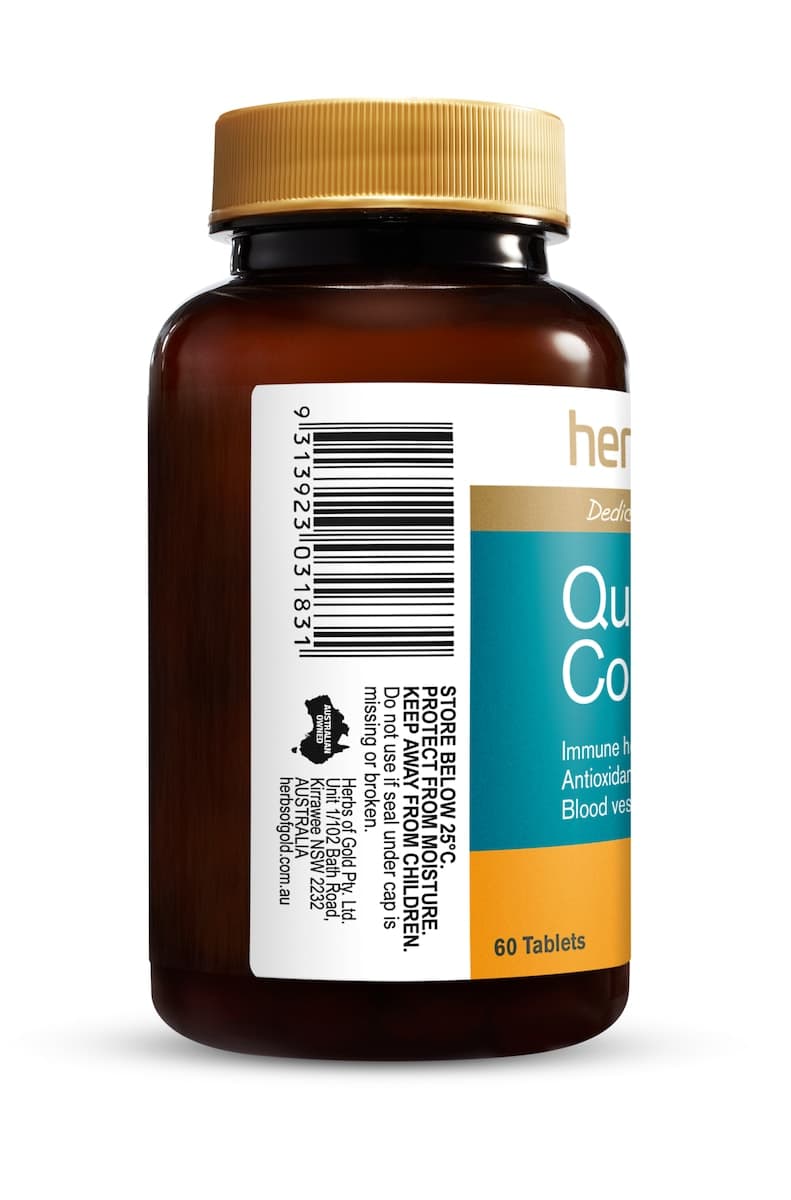 Thumbnail Herbs Of Gold Quercetin Complex 60 Tablets