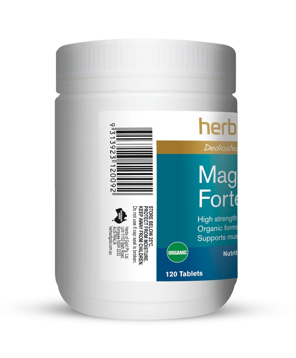 Thumbnail Herbs Of Gold Magnesium Forte 120 Tablets