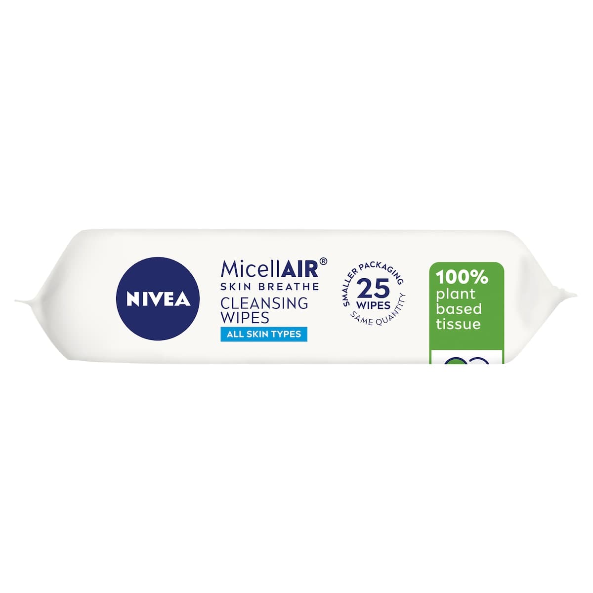 Thumbnail Nivea Micellair Biodegradable Facial Cleansing Wipes 25 Pack