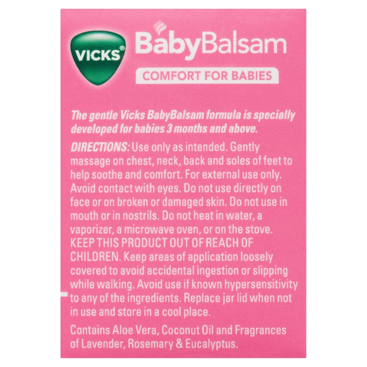 Thumbnail Vicks Babybalsam Decongestant Rub 100G