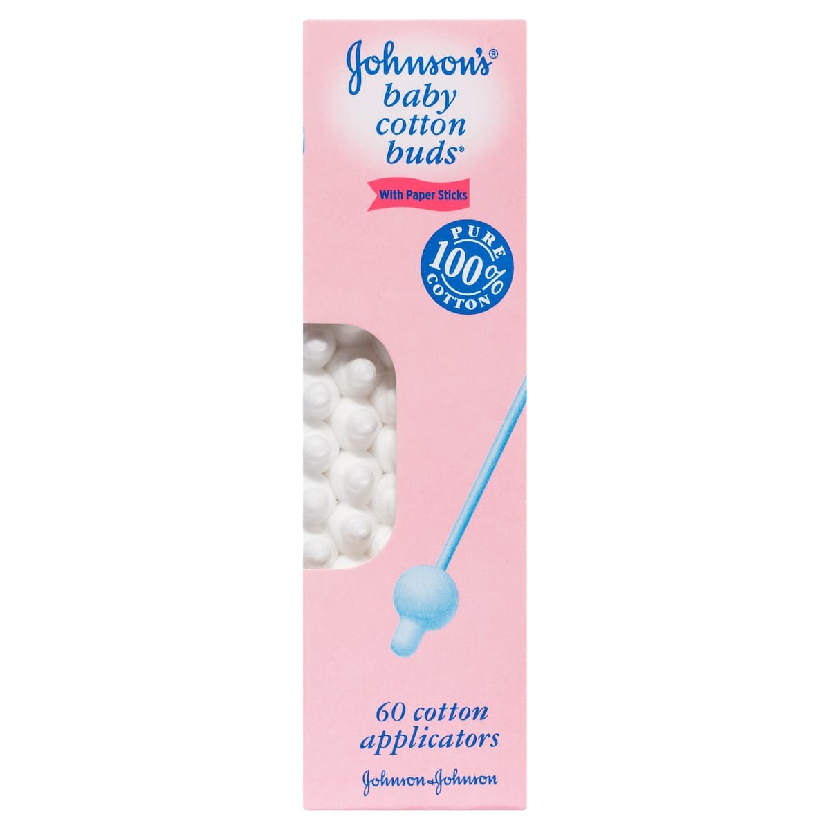 Thumbnail Johnsons Baby Cotton Buds 60 Pack