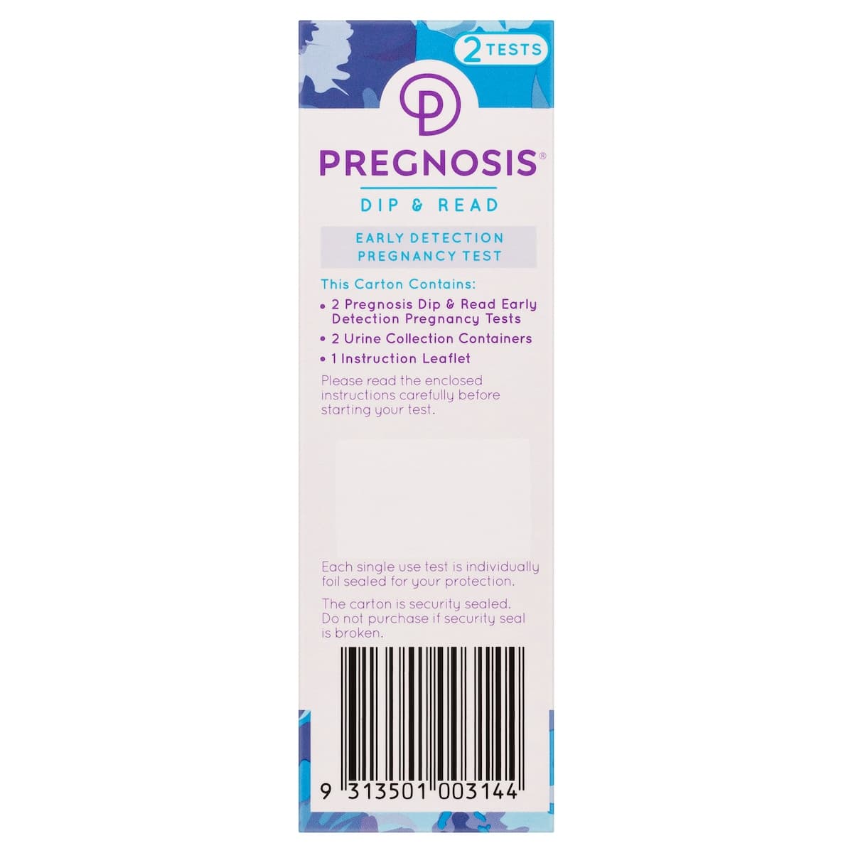 Thumbnail Pregnosis Dip & Read Early Detection Pregnancy Test 2 Tests