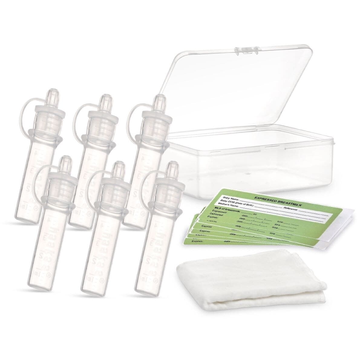 Thumbnail Haakaa Silicone Colostrum Collector Set Pre-Sterilised 4Ml 6 Pack