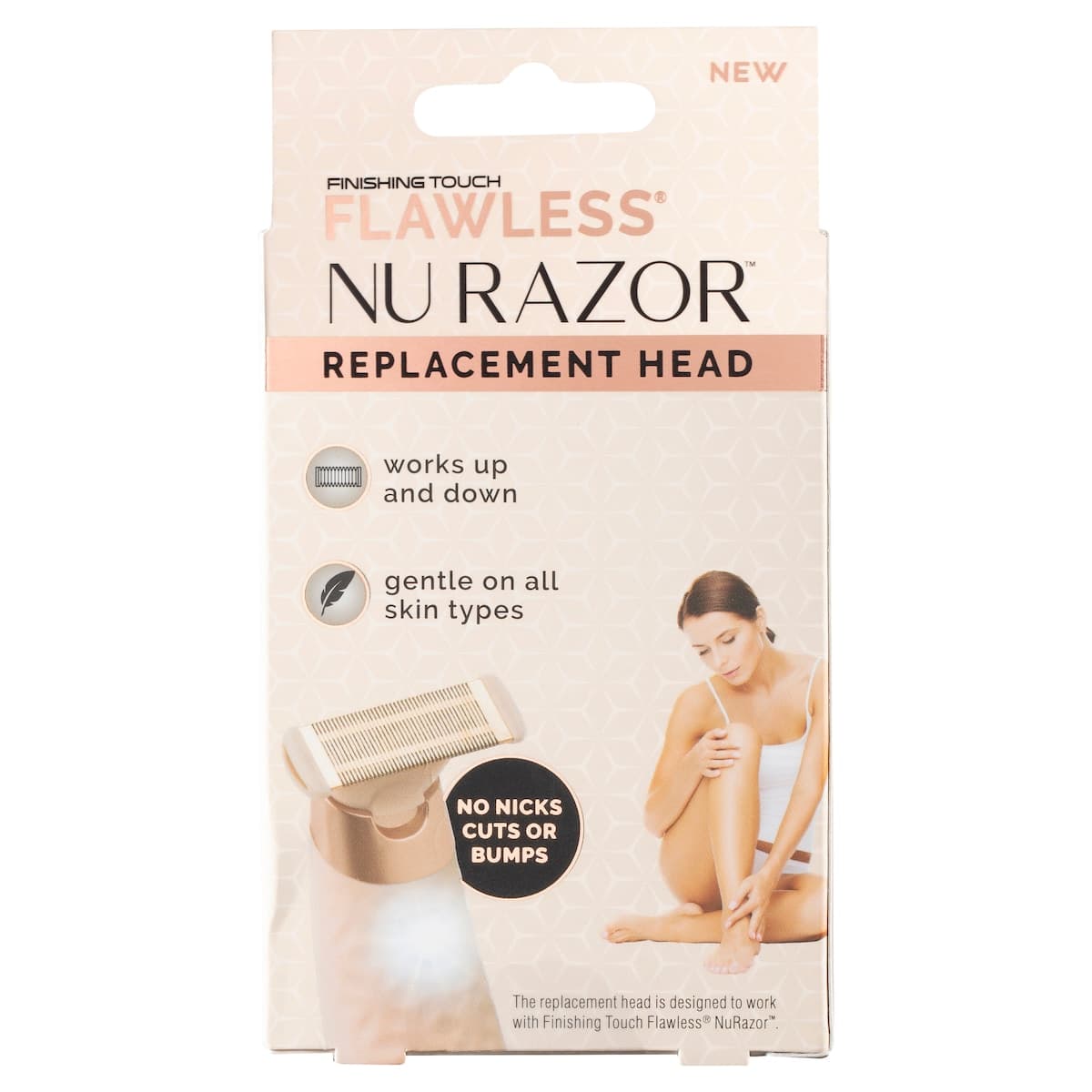 Thumbnail Finishing Touch Flawless Nu Razor Replacement Head 1 Pack