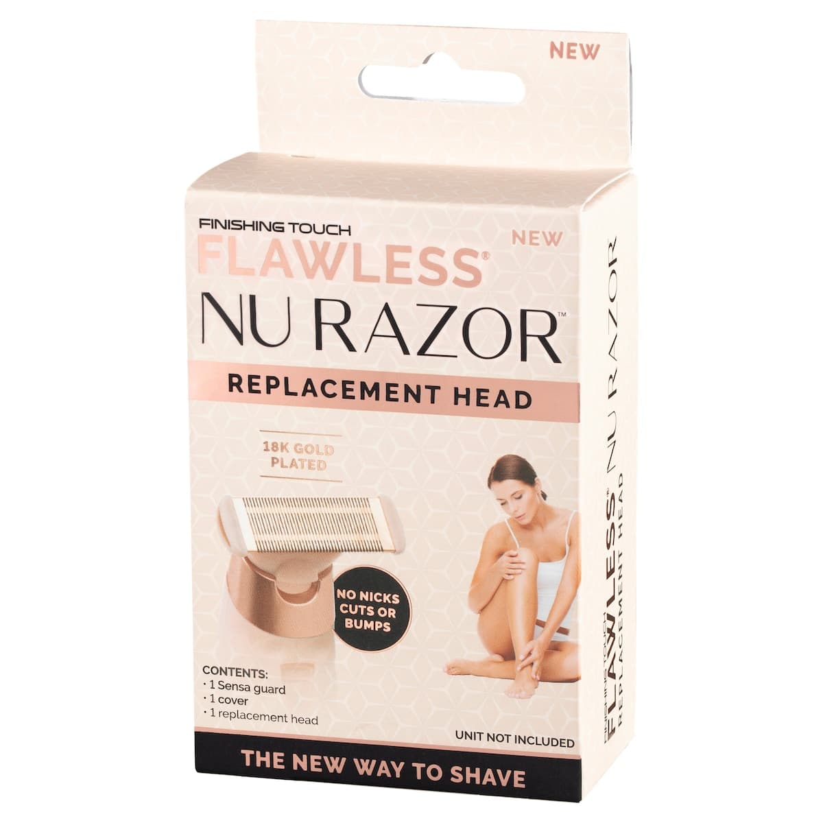 Thumbnail Finishing Touch Flawless Nu Razor Replacement Head 1 Pack