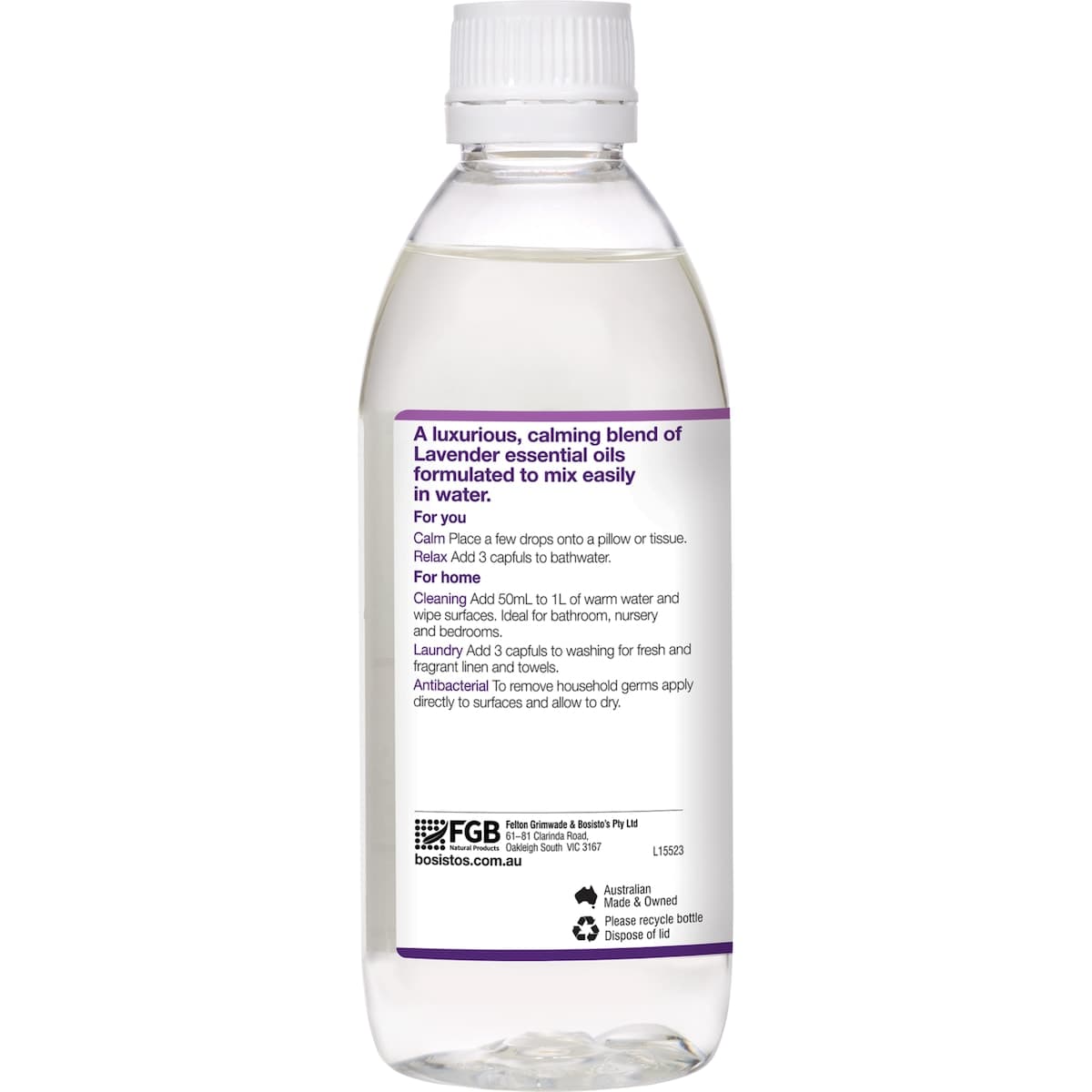 Thumbnail Bosistos Lavender Solution 250Ml