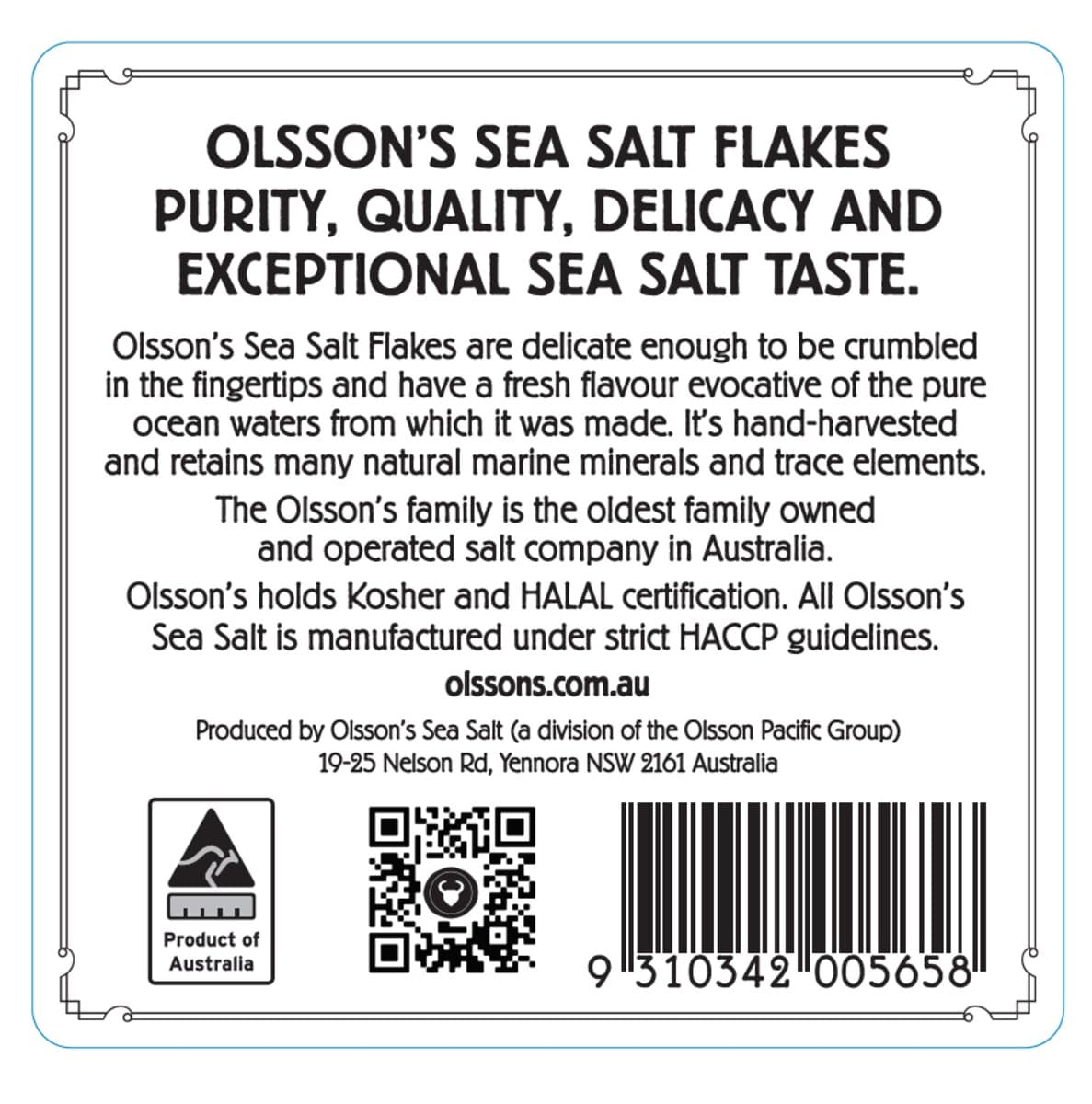 Thumbnail Olssons Salt Sea Flakes Stoneware Jar 250G