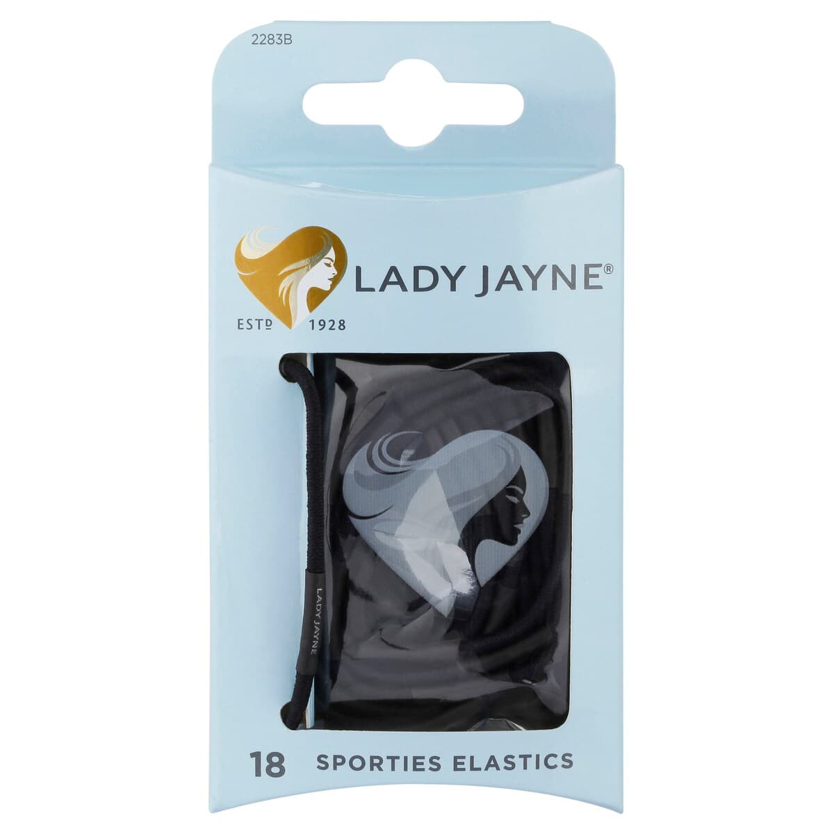 Thumbnail Lady Jayne Super Hold Thin Elastics Black 18 Pack