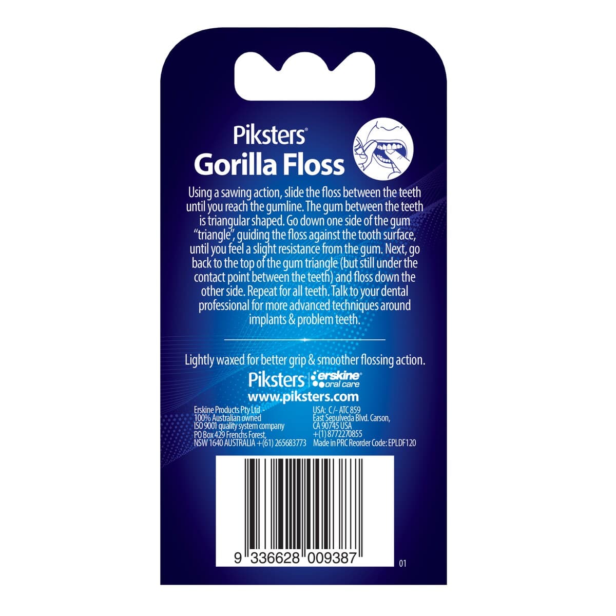 Thumbnail Piksters Gorilla Floss 60M X 2 Pack