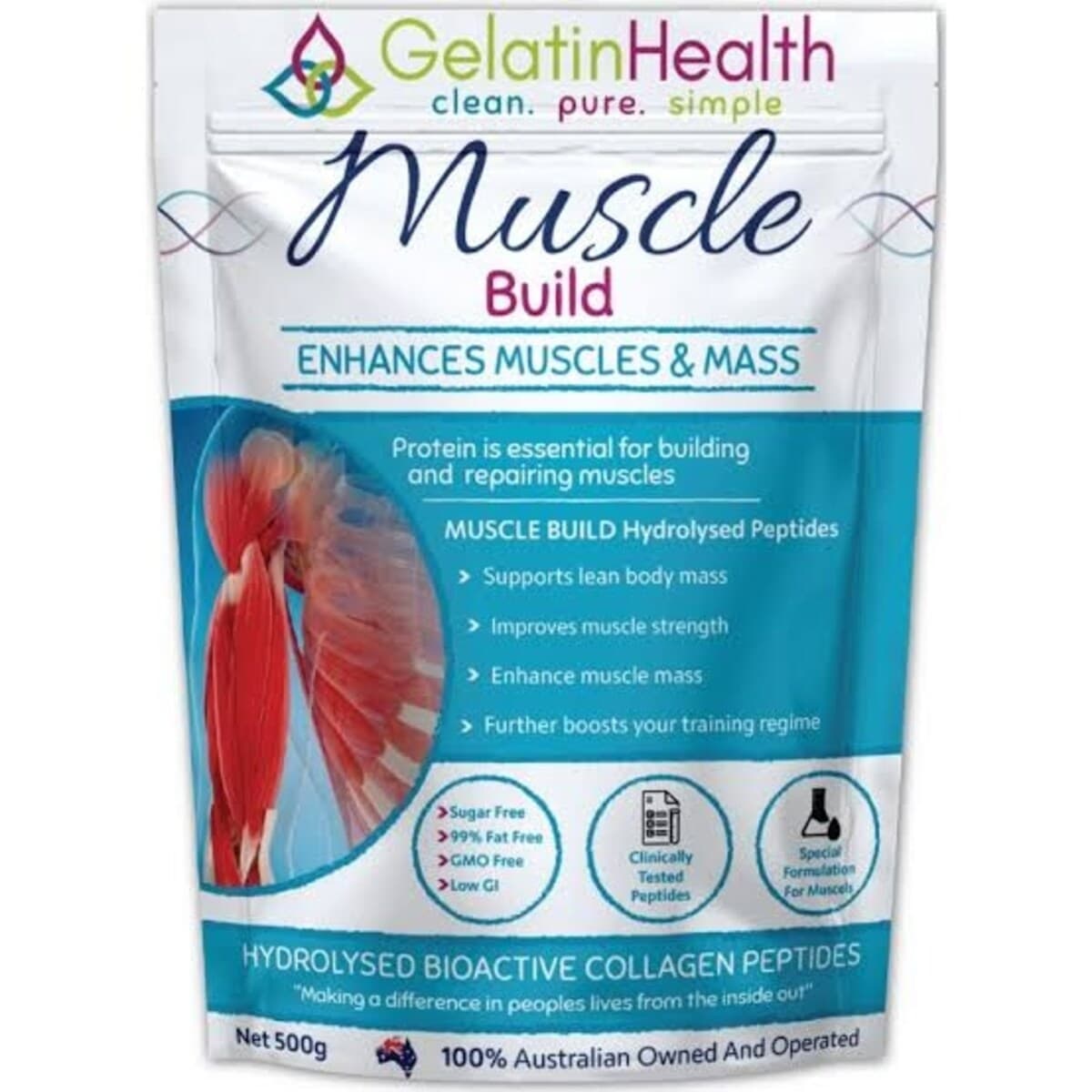 Thumbnail Gelatin Health Muscle Collagen 500G