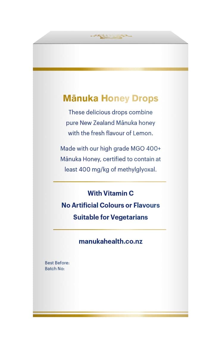 Thumbnail Manuka Health Mgo 400+ Manuka Honey Drops Lemon 65G