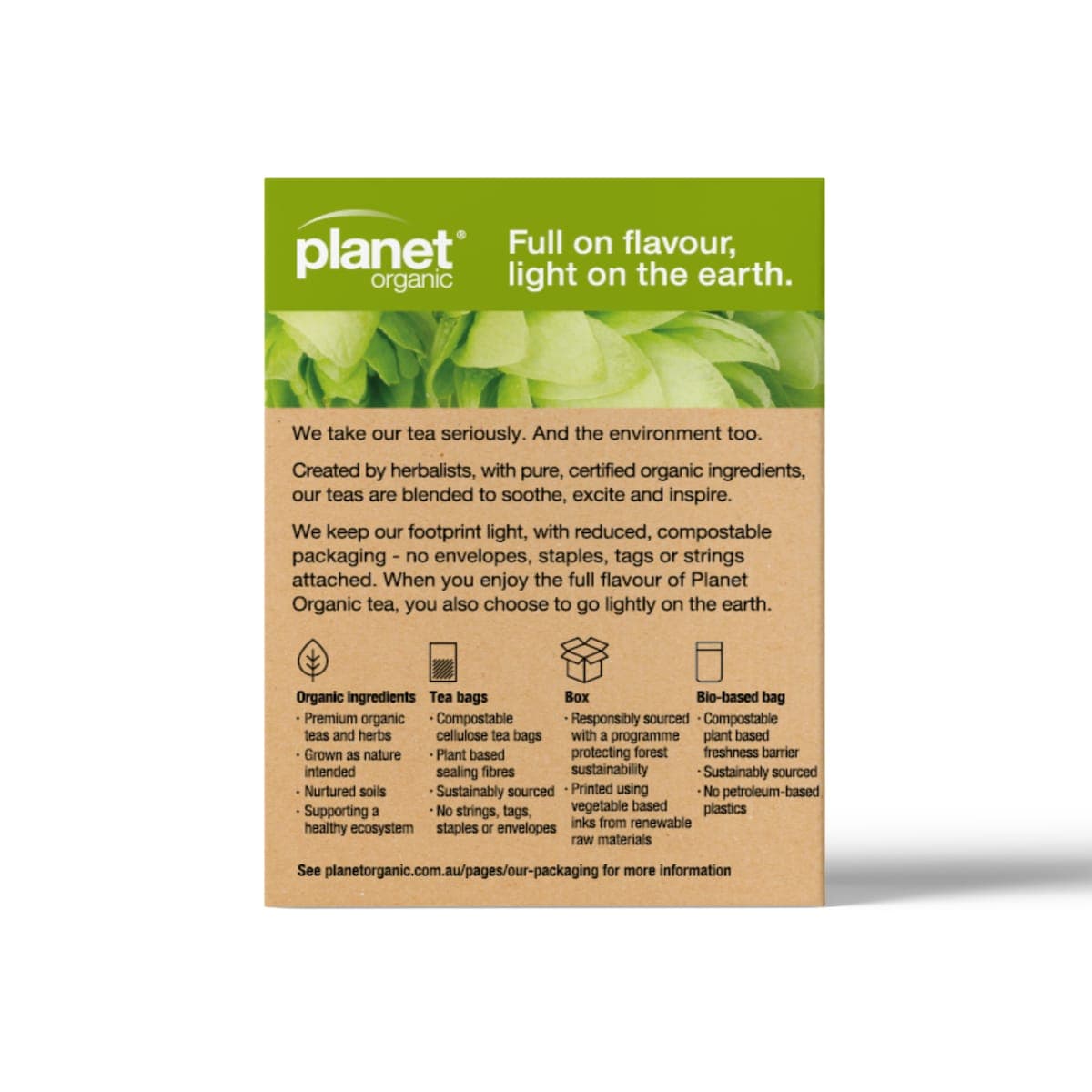 Thumbnail Planet Organic Bedtime Tea 25 Tea Bags