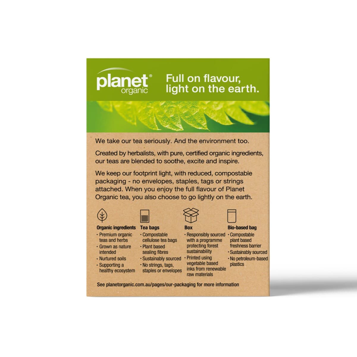 Thumbnail Planet Organic Nettle Herbal Tea 25 Tea Bags