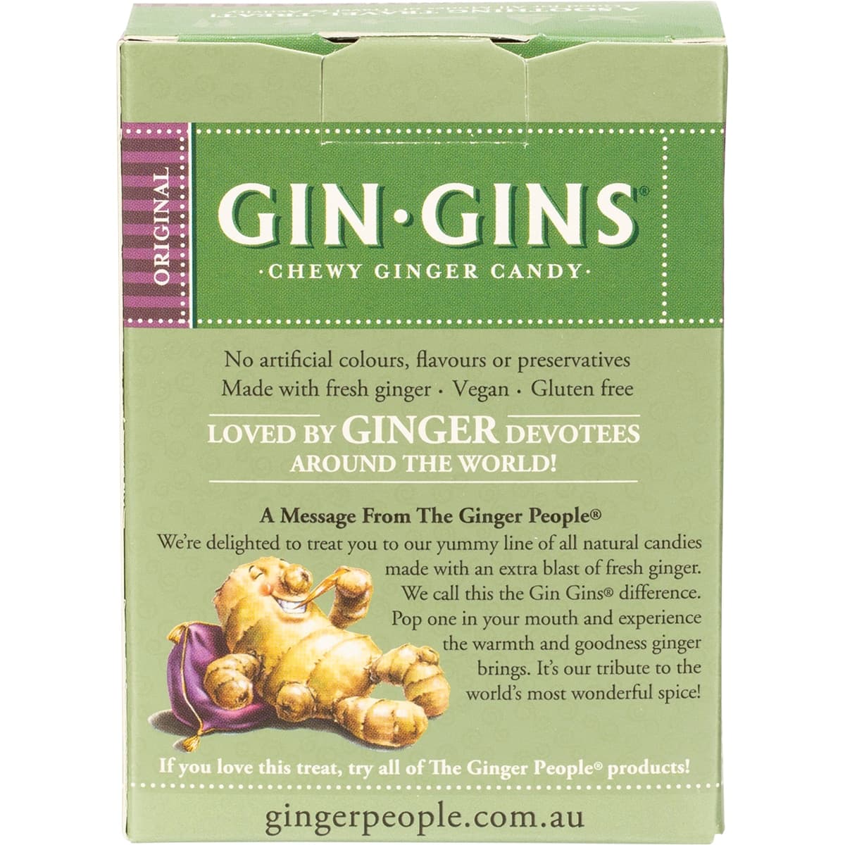 Thumbnail The Ginger People Gin Gins Original Ginger Chews 84G