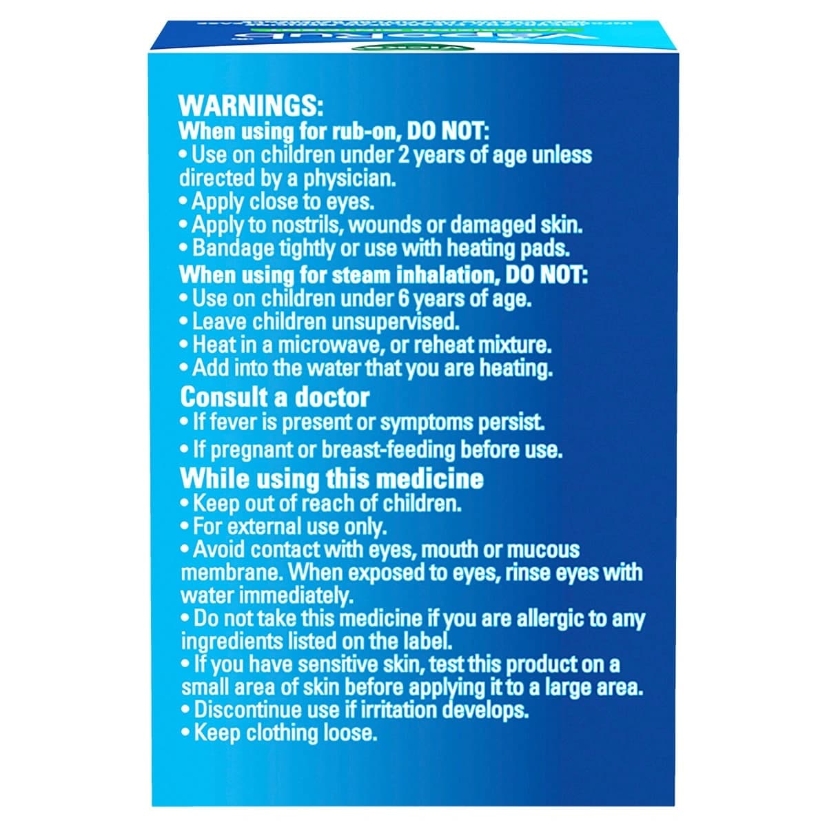 Thumbnail Vicks Vaporub Vaporizing Ointment 50G