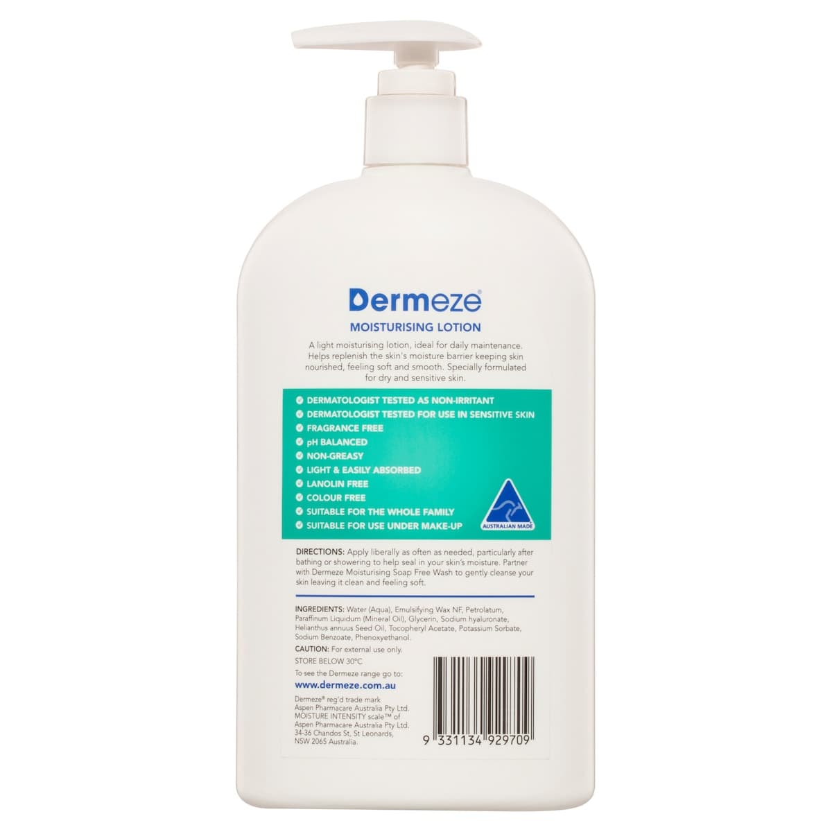 Thumbnail Dermeze Moisturising Lotion 500Ml