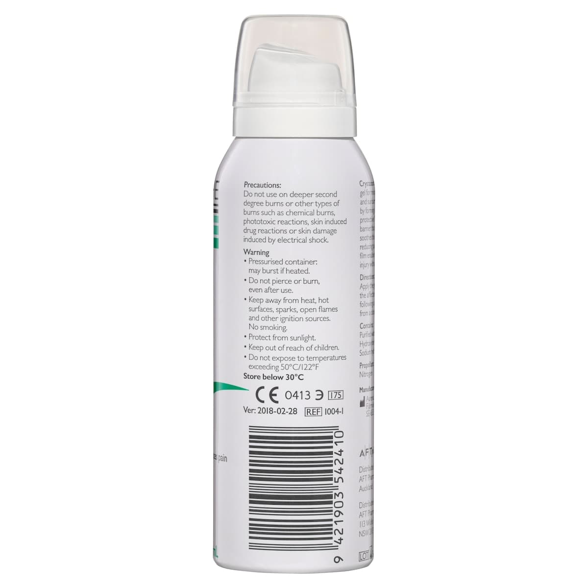 Thumbnail Crystasoothe Healing Burn Gel Spray 100G