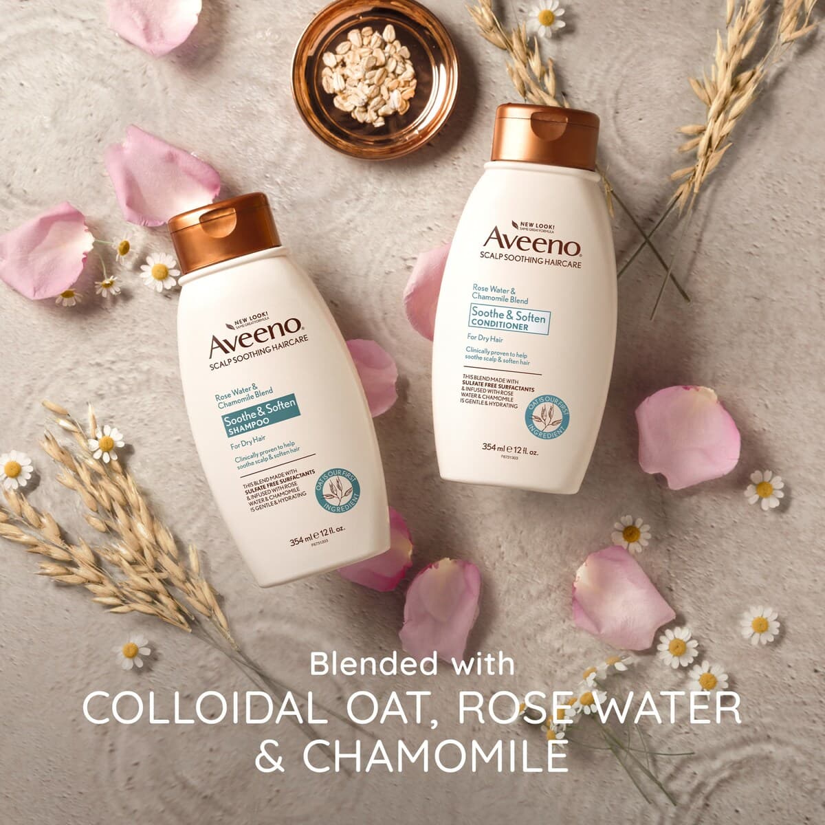 Thumbnail Aveeno Rose Water & Chamomile Shampoo 354Ml