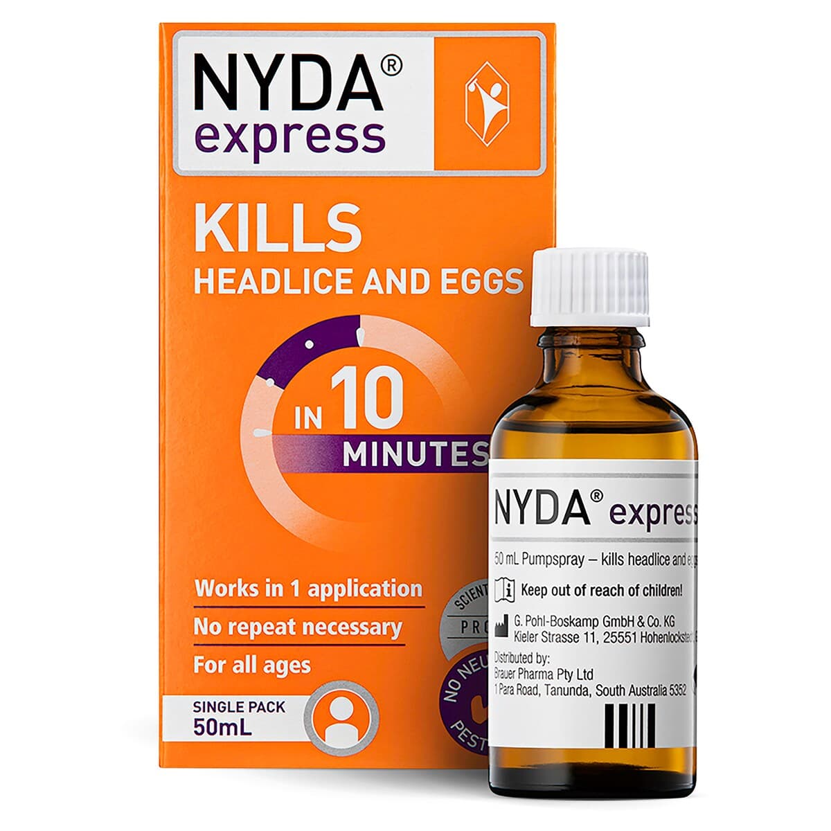 Thumbnail Nyda Express Head Lice Treatment 50Ml