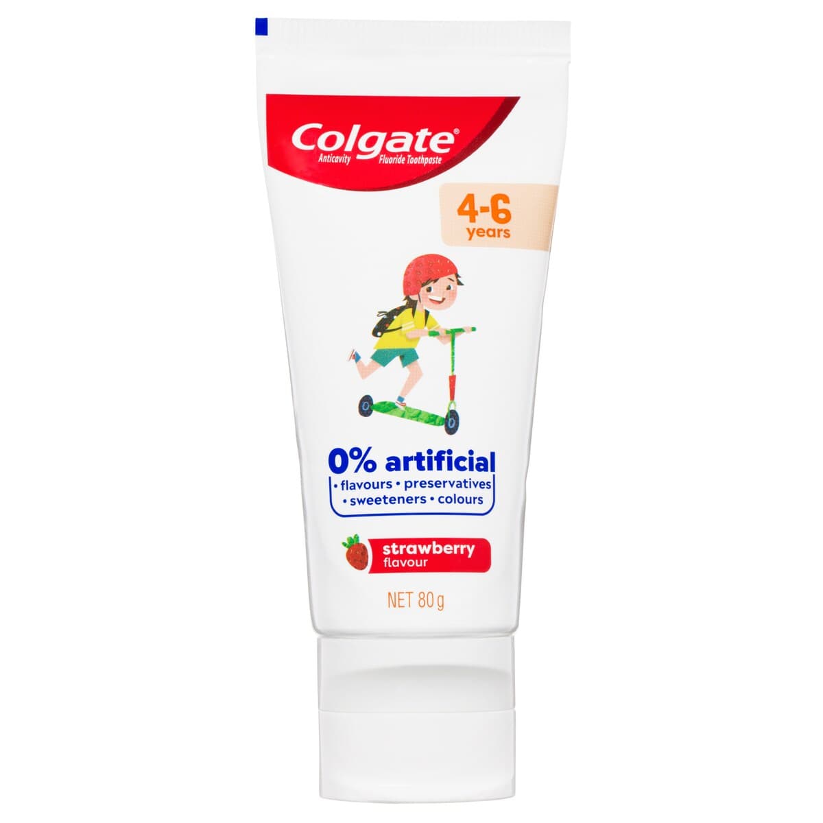 Thumbnail Colgate Kids 4 - 6 Years Fluoride Toothpaste Strawberry 80G