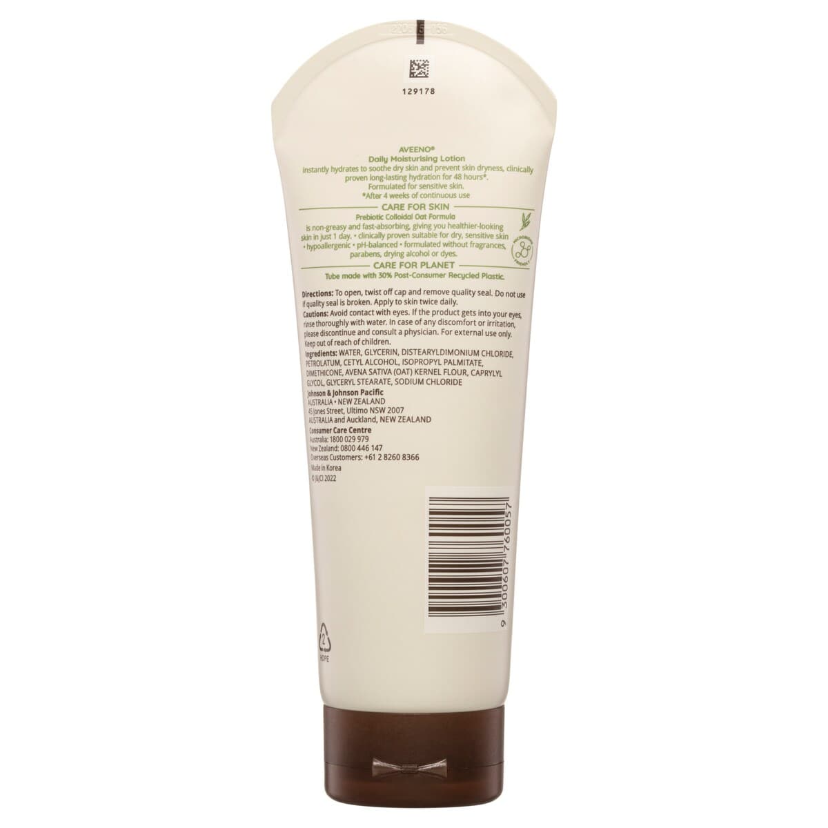 Thumbnail Aveeno Active Naturals Daily Moisturising Body Lotion 225Ml