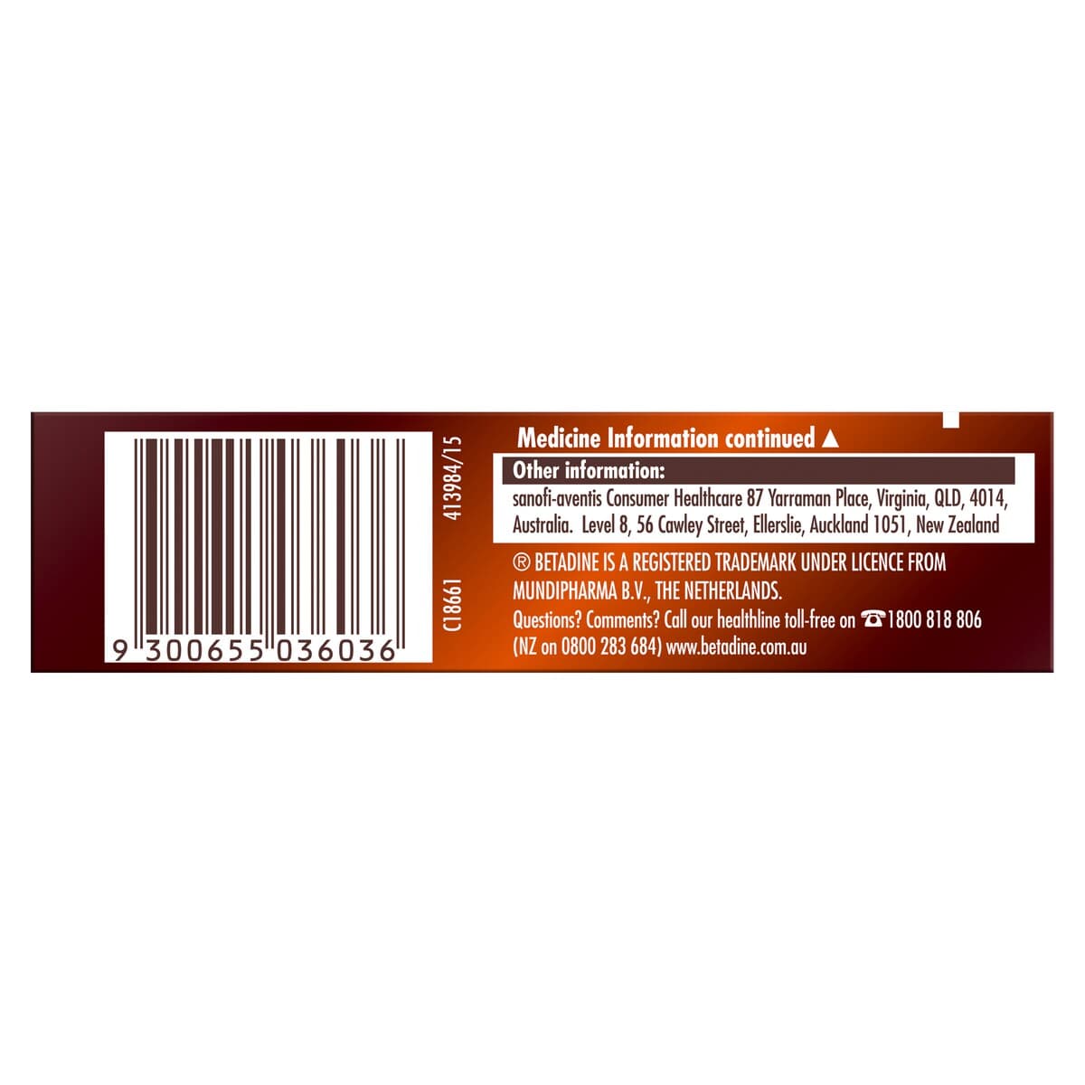 Thumbnail Betadine Cold Sore Ointment 7.5G