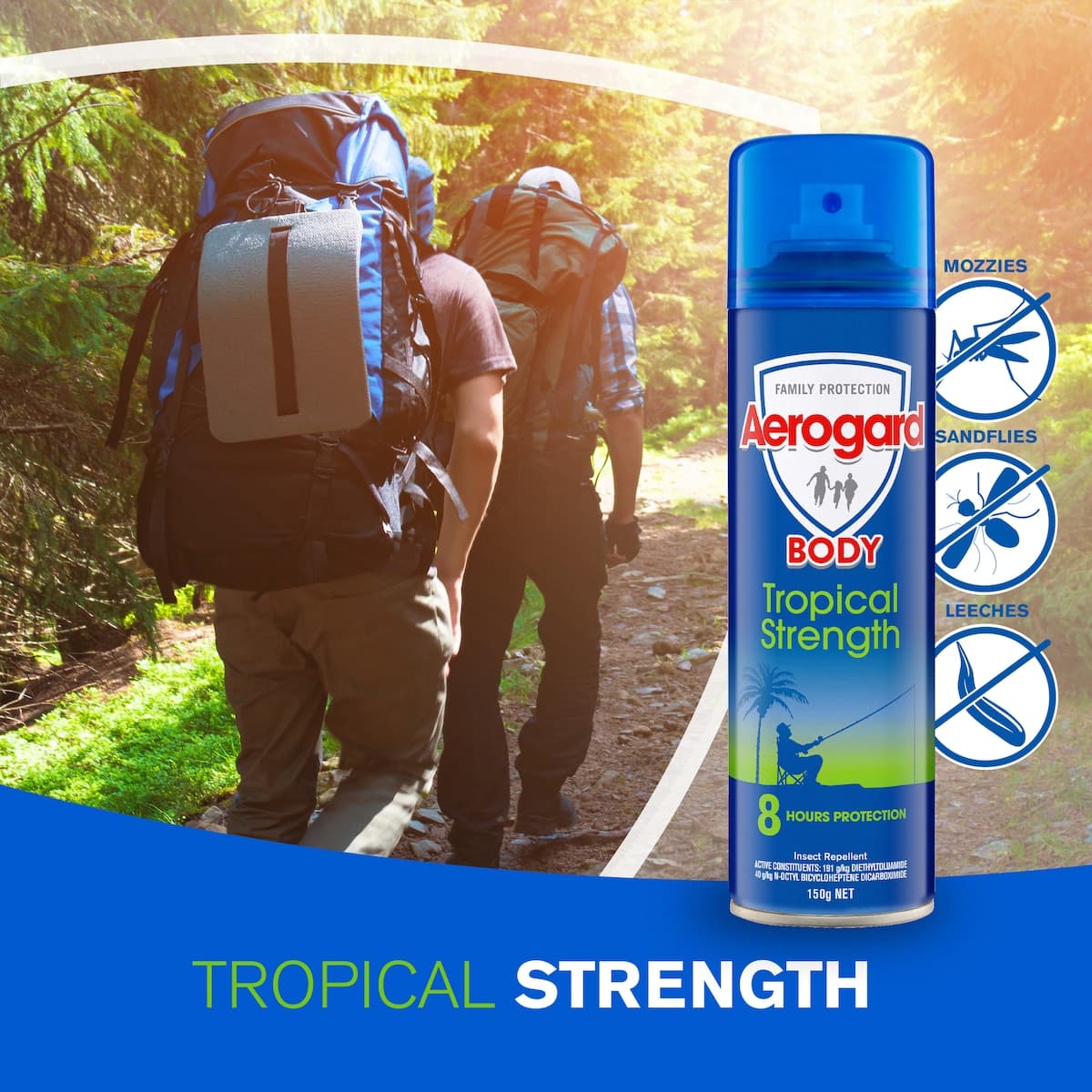 Thumbnail Aerogard Tropical Strength Insect Repellent 150G