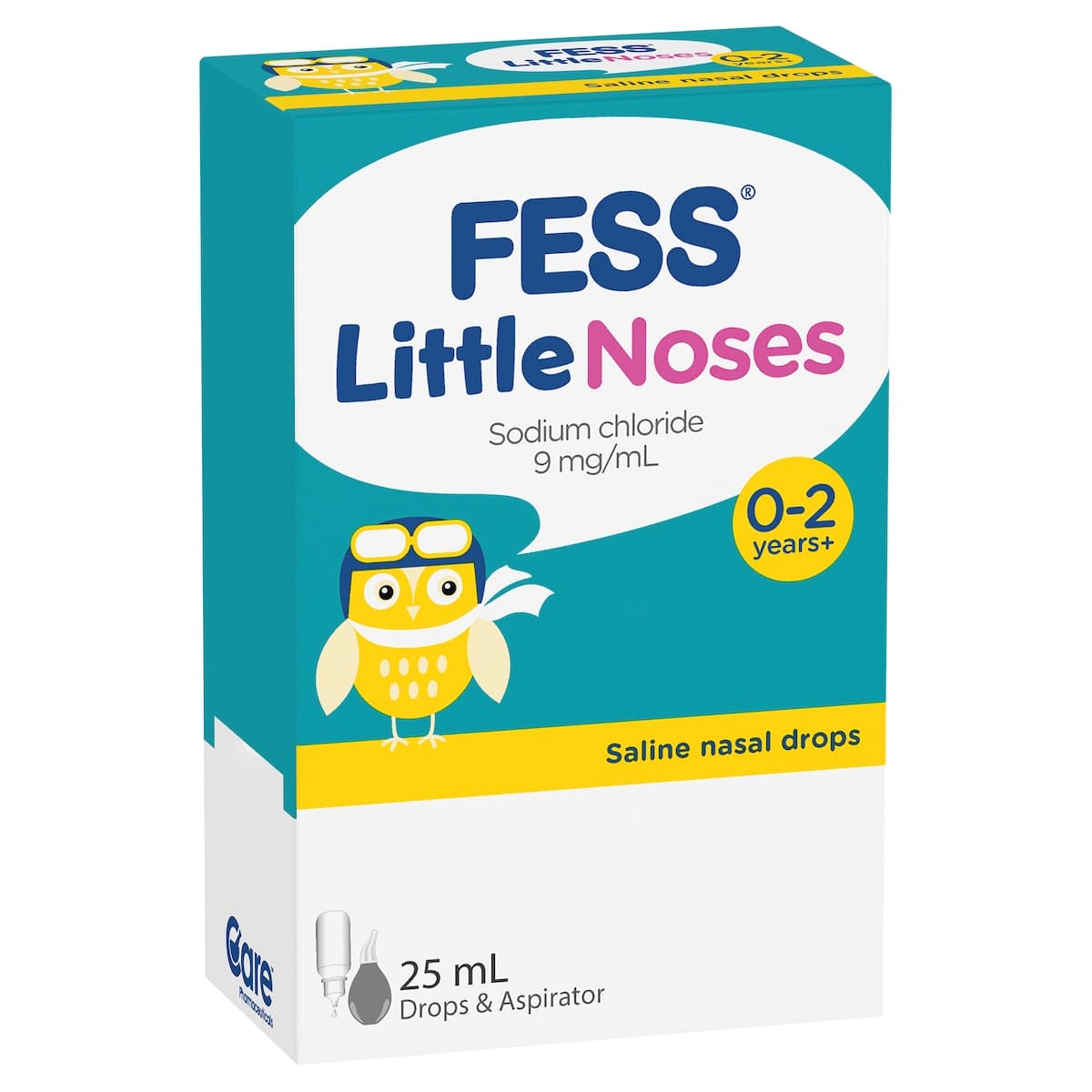 Thumbnail Fess Little Noses Saline Nasal Drops 25Ml + Aspirator