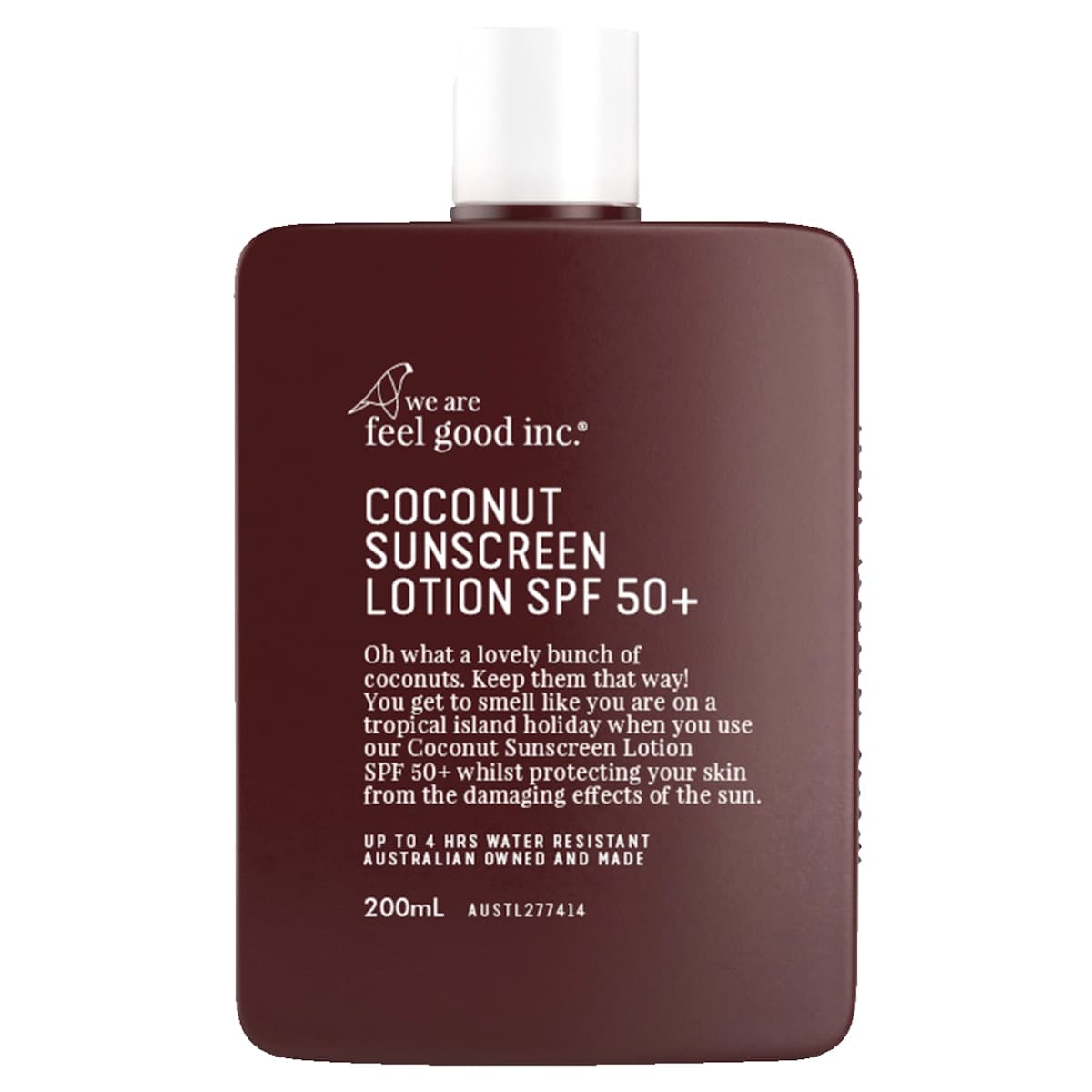 Thumbnail We Are Feel Good Inc. Coconut Sunscreen Lotion Spf50 200Ml