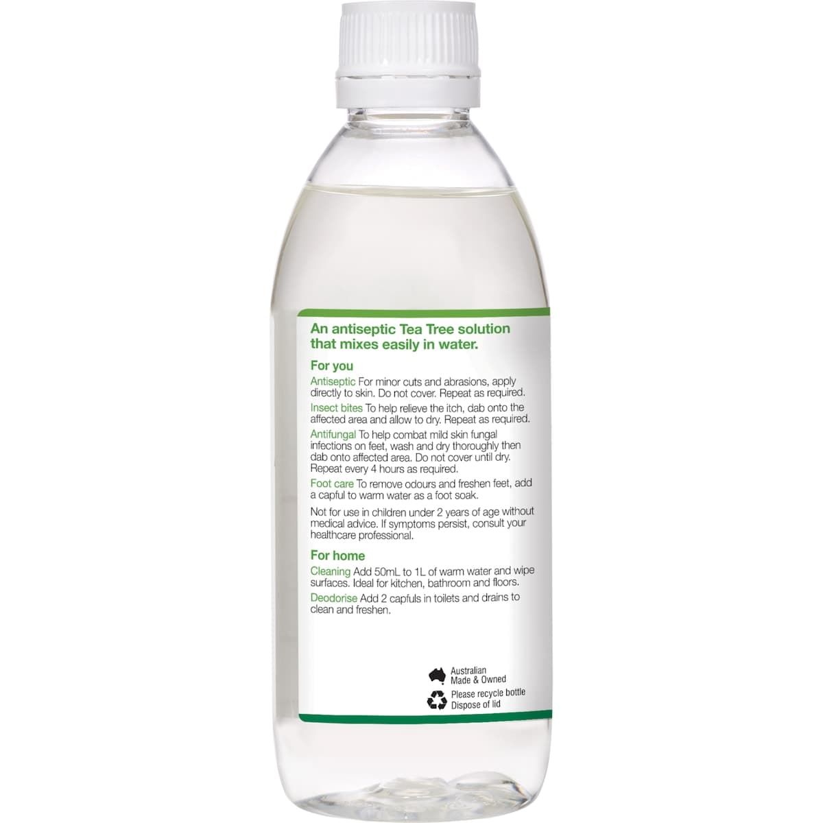 Thumbnail Bosistos Tea Tree Solution 250Ml