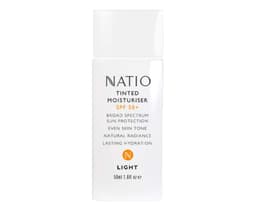 Natio Tinted Moisturiser Light Spf50 50Ml